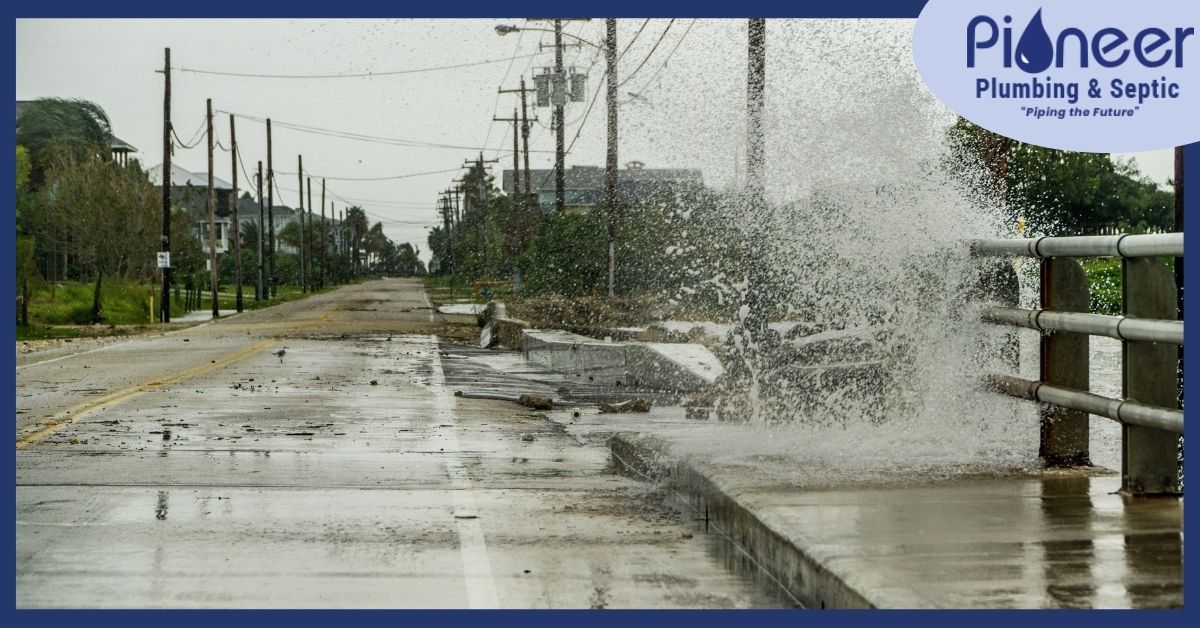 Burst pipe